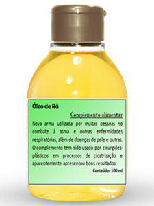 Óleo de Rã - Produto Ranashaw